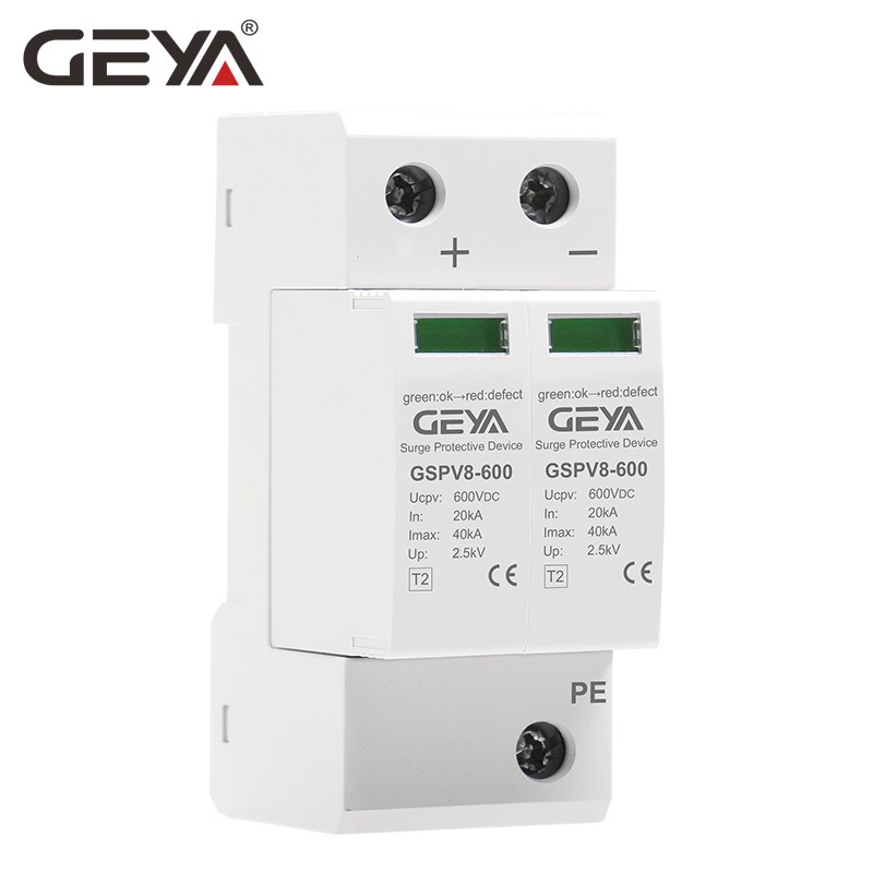 2P DC SPD 600V 40KA Surge Protection Device 50/60Hz SPD DC 5
