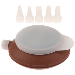 6pcs/set Bakery Silicone Cake Muffin Macaroon Macaron Piping