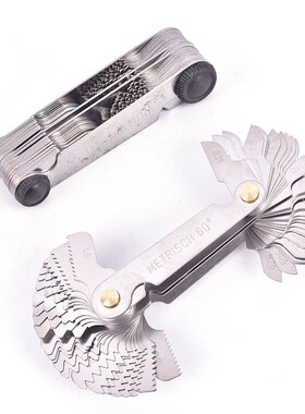 New 1pcs Screw Gauge Whitworth 55 Degree Metrisch 60 Degree