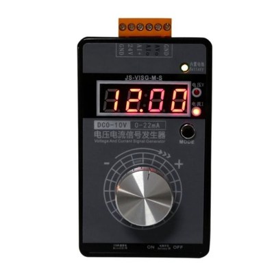 High Precision Handheld Portable 0-10V 0-22mA Signal Generat