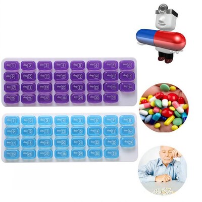 31 Grids Pill Holder Pill Case Medicince Container Lightweig