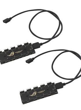 5V 3Pin/12V 4Pin RGB Synchronization HUB Splitter 1 to 10 RG