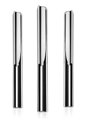 Tungsten Steel CNC Double Flutes Edged Cutter Straight Bit W