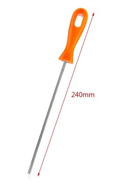 Chainsaw Chain Sharpening File Rod Round Steel Sharpener Wo