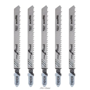 5 PCS/Set T101BR HCS 100 mm Jigsaw Blades Clean applies to