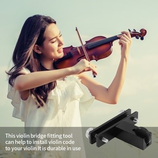 Violin Bridge Repair Tool Black Metal Machine Making Luthier