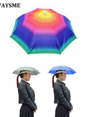 ALWAYSME Folding Diameter Elastic Band Fishing Headwear Umbr