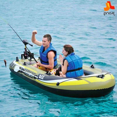 Rubber boat thick wear-resistant inflatable boat 1/2/4 perso