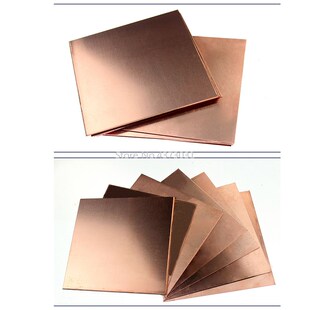 1pc Copper Sheet Plate DIY Handmade material Pure Copper Tab