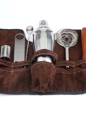 550Ml Stainless Steel Cocktail Shaker Bar Set Bartender Kit