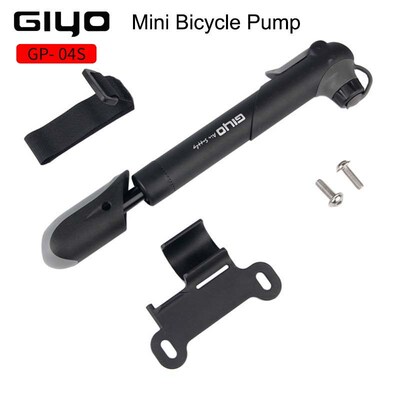 Portable Bicycle Pump Changable Presta Schrader Valve Air Mo