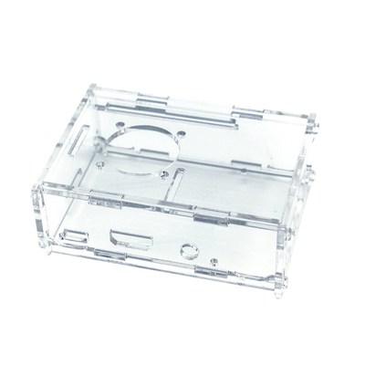 Clear Premium Acrylic Case Box Shell Enclosure 适用于 Raspbe