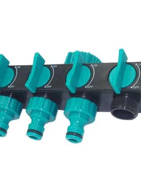 4 Way Garden Hose Splitters Sprinklers Tap Irrigation Water