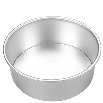 Cheese Cake Mold Round Pan Aluminium Alloy Reusable Removabl