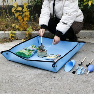 Gardening Potting Planting Mat PVC Foldable Gardening Pad Wa