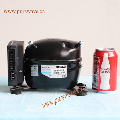 (BD250GH) SECOP 48V DC mini refrigerator compressor for port