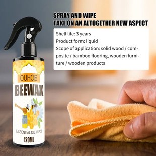 Multipurpose Beeswax Furniture Polish Wood Wax Spray 适用于