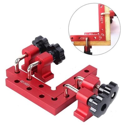 1 Set Corner Clamp Straight Pliers Auxiliary Positioner Lumi