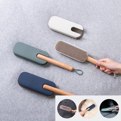 1PC Adsorption Dust Removal Brush Beech Handle Lint Rollers