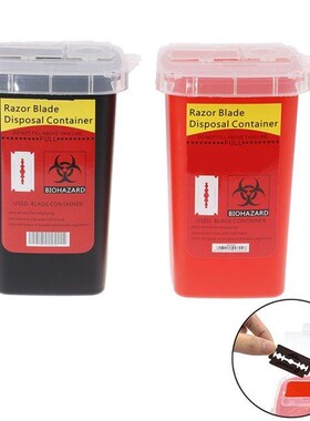 Disposal Container Case Waste Blade Storage Box Tattoo Blade
