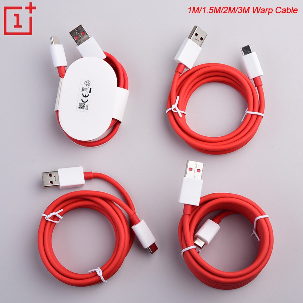 Oneplus 1+ 6A Warp Charger Cable 1/1.5/2/3M Dash Quick Charg