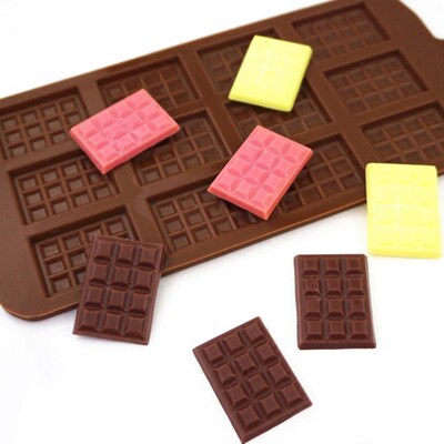 12 Even Multi-purpose DIY Silicone Chocolate Chip Mold Mould