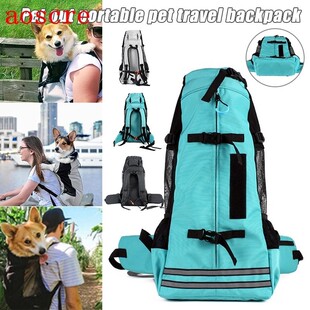 Pet Backpack Breathable Pet Dog Carrier Bag for Large Dogs B