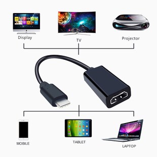 Type C To HDMI Adapter USB C To HDMI Adapter Male To Female