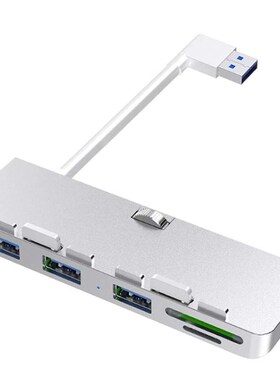 Rocketek Aluminum Alloy USB 3.0 Hub 3 Port Adapter Splitter