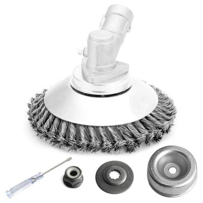 Steel Wire Grass Trimmer Head W/ Gearbox Fixing Kit Derustin