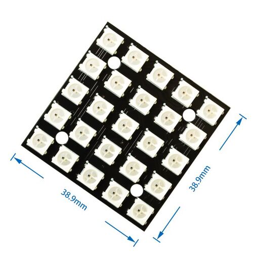 1pcs X WS2812B 5050 RGB LED Full color driver 25-bit lantern