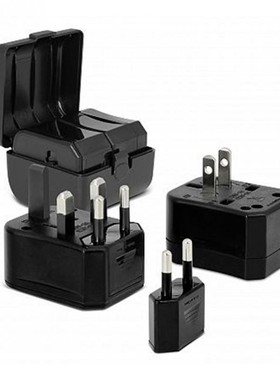 100-250V Global Adaptor Socket Changeover Plug Travel Use UK