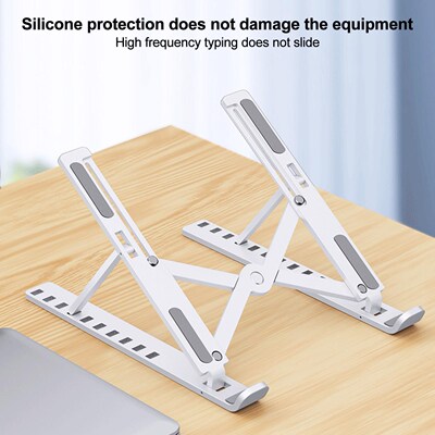 Heat Dissipation Bracket Laptop Stand Aluminium Foldable No
