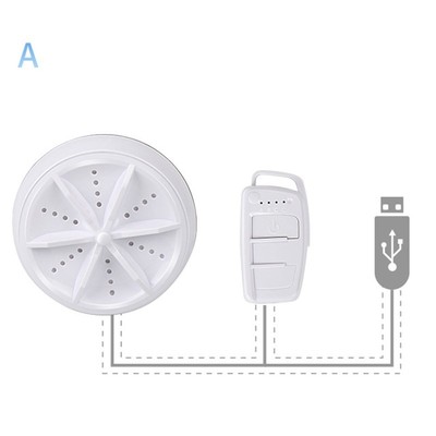 Mini Washing Machine Portable Personal Rotating Turbine Wash