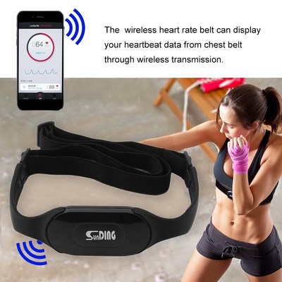 Waterproof Fitness Band Heart Rate Monitor Bluetooth Wireles