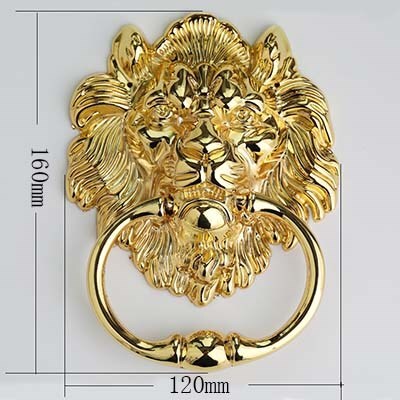 160mm bigger size vintage style lionhead wood door knocker s