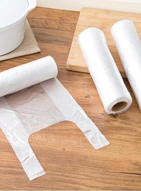 100pcs/set Transparent Freezer Bags Disposable Thickened Foo