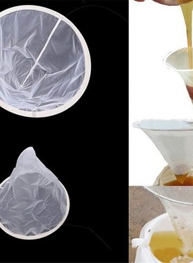 3 Pieces Nylon Fiber Honey Strainer Filter Net Impurity Filt