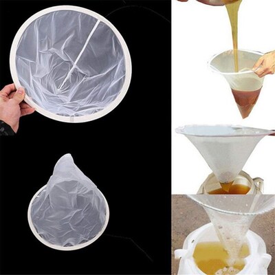 3 Pieces Nylon Fiber Honey Strainer Filter Net Impurity Filt