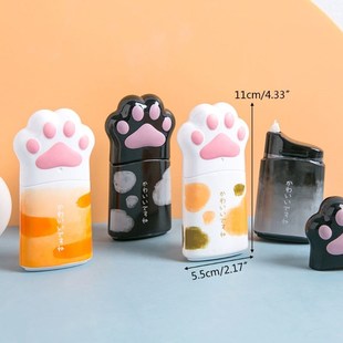 Cute Cat Paw Footprint Correction Tape Stationery Corrector