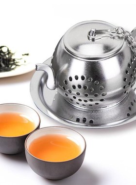 Tea Infuser Stainless Steel Tea Strainer Teapot Shape Infuse