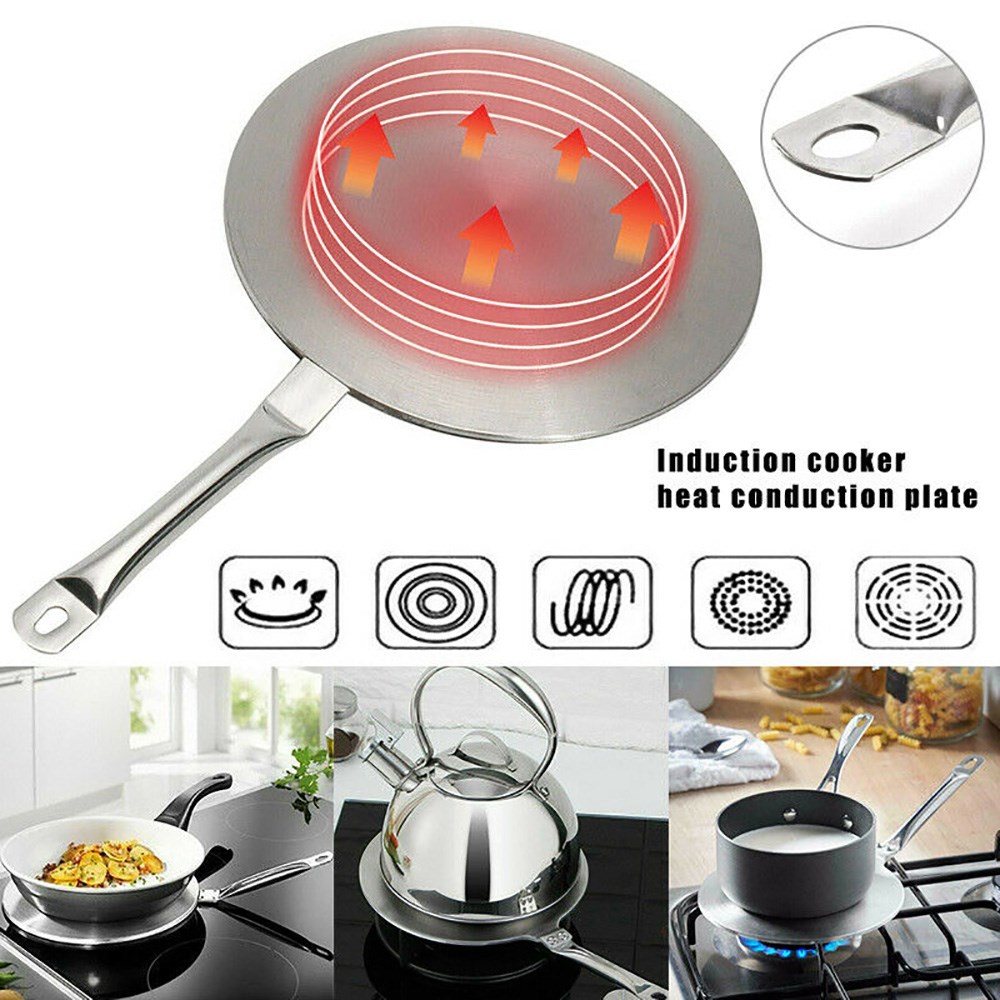 JUSHFO Cooking Induction Hob Heat Diffuser Frying Pan Conver 3C数码配件 手机支架/手机座 原图主图