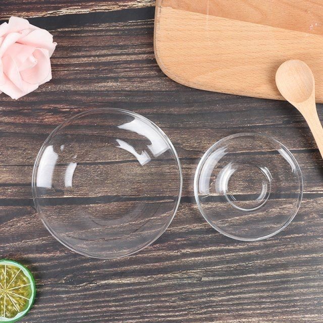 kinds heat resistant clear glass saucer for tea coffee drink
