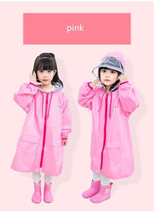 80-140CM waterproof raincoat for children kids baby rain coa