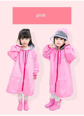 80-140CM waterproof raincoat for children kids baby rain coa