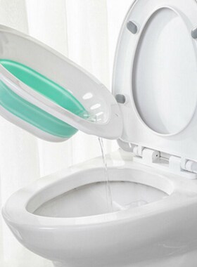Foldable Hip Bath Tub Sitz Bath for Toilet Maternity Hemorrh
