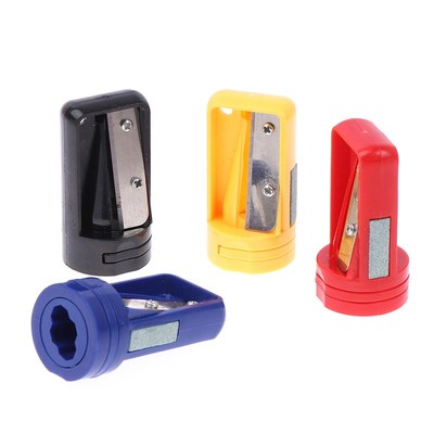 Creative Solid Color Octagonal Woodworking Pencil Sharpener