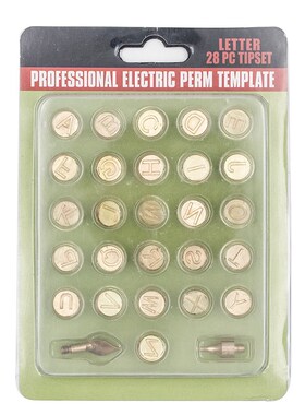 Wood Burning Kit 26 English Letters Carving Pyrography Pen K