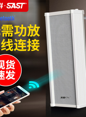 先科 ST501音柱有源蓝牙音响室外防水户外商用壁挂式音箱广播喇叭