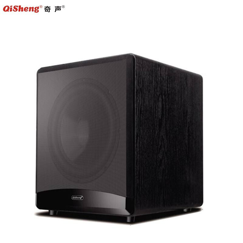 奇声家用无源有源低音炮家庭影院木质重低音音响音箱无源低音炮